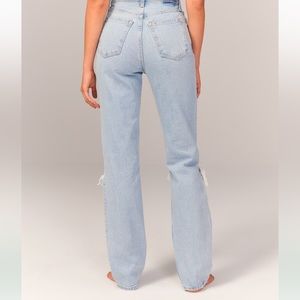 Abercrombie & Fitchburg Vintage 90’s Straight Ultra High Rise